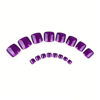 Vibrant Glossy Nail Art Brehn
