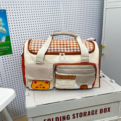 Stylische Mehrfach-Taschen Reisetasche Brehn