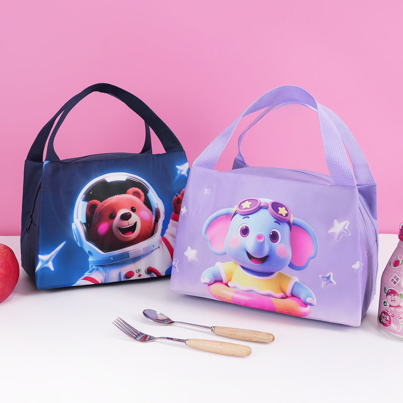 Cartoon-Themen Isolierte Lunch Tasche Brehn