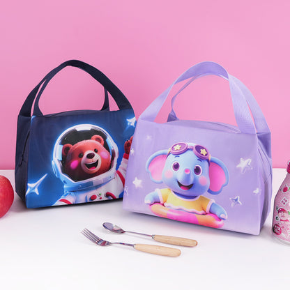 Cartoon-Themen Isolierte Lunch Tasche Brehn