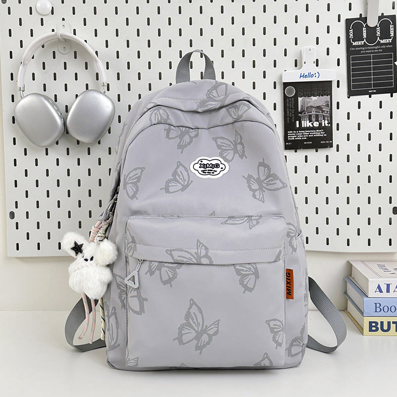 Schmetterlingsdruck Legere Schul-Rucksack
