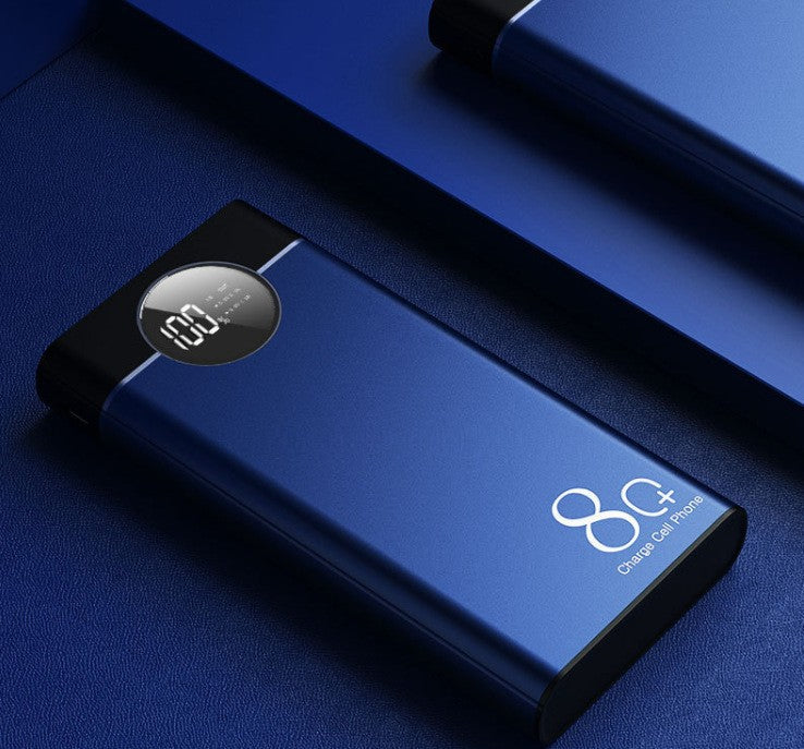 Tragbare Powerbank mit Innovativem Led-Display und Intelligenter Schnellladefunktion Brehn
