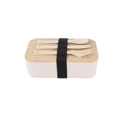 ECO-FRIENDLY BENTO SPEICHERBOX MIT BESTECK