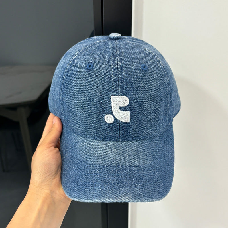 Herren Denim Stil Baseballmütze Brehn