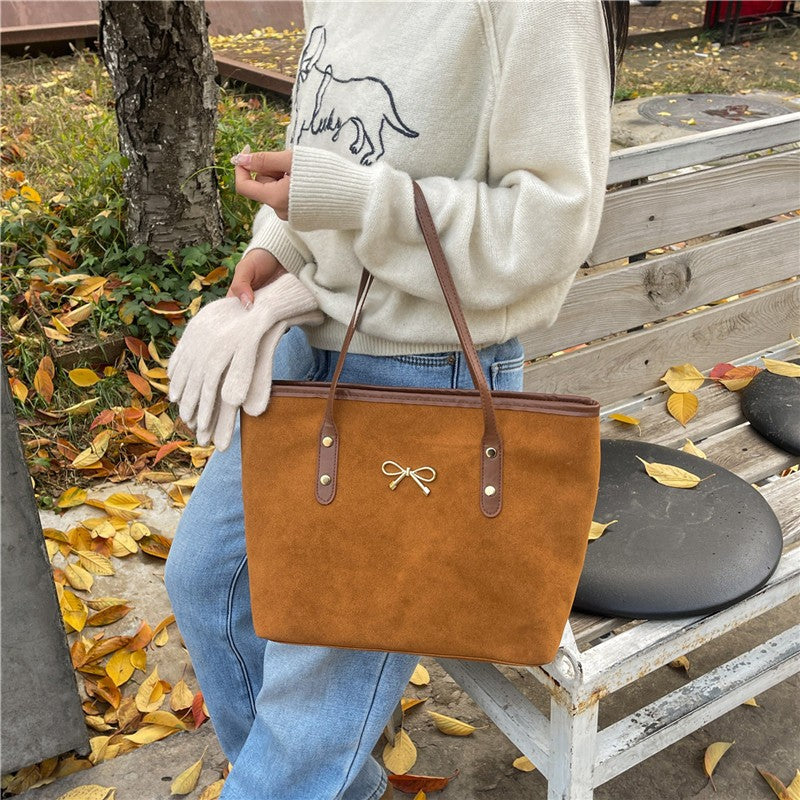 WoElegant Wildleder Handtasche Brehn
