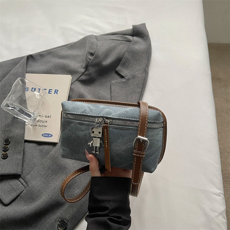 Kompakte Multipocket-Clutch Tasche