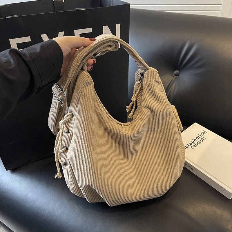 Lässig Texturierte Hobo Tasche Brehn