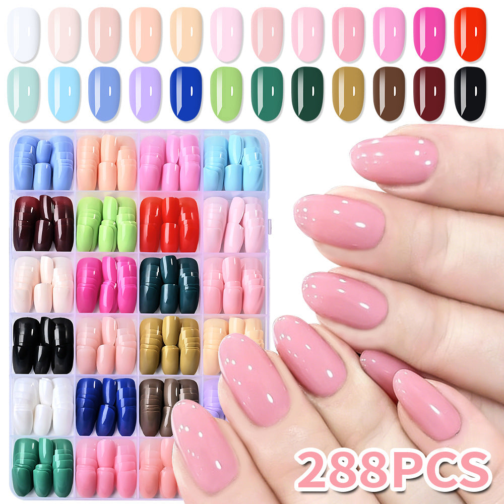 Premium Soft Gel Presse-On-Nagelspitzen Kollektion Brehn