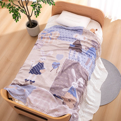 Damen Tagesdecke mit fröhlichem Tiermotiv Brehn
