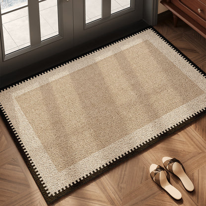 Elegante Fischgräten-Design Eingangsmatte für Zuhause