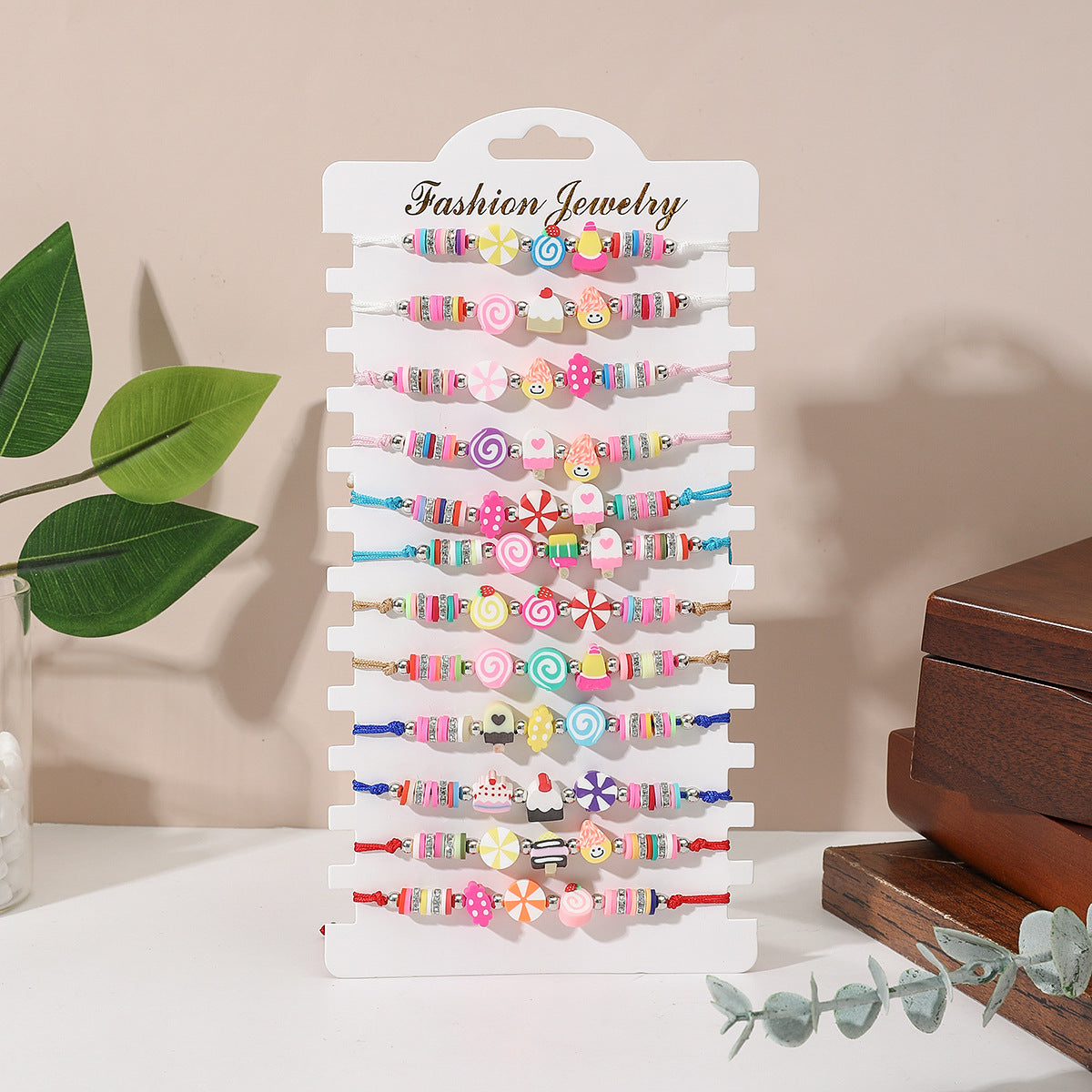 Buntes Freundschaftsarmband-Set Brehn