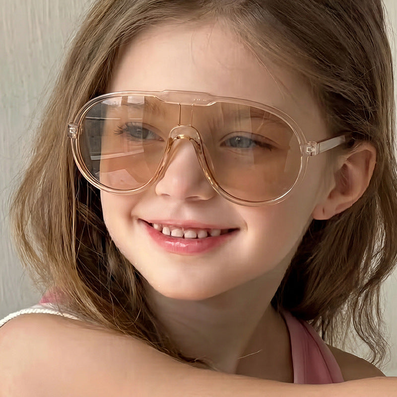Damen modische Sport-Sonnenbrille im einzigartigen Design mit UV-Schutz und flexiblen Bügeln Brehn