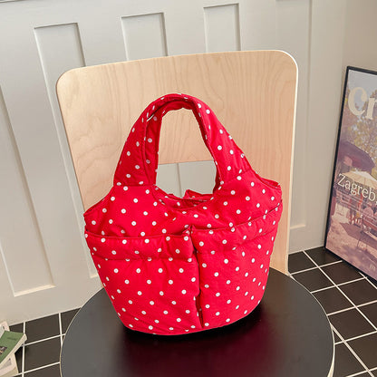Gepolsterte Punkten Utility Tote