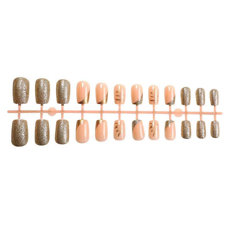 Elegantes Luxus Press-On Nagelset Brehn
