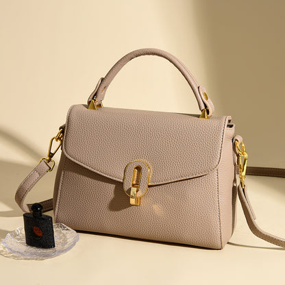 Elegante Strukturierte Top-Handle Handtasche Brehn