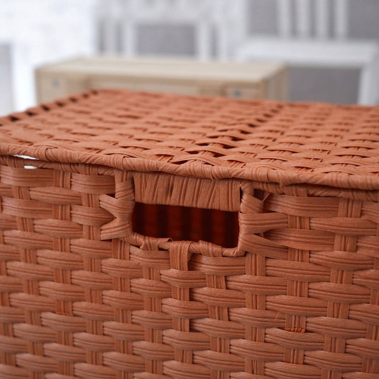 Aufbewahrungsbox Aus Robustem Geflochtenem Material Brehn