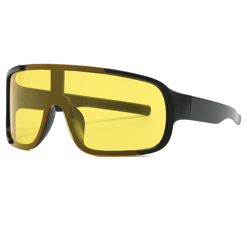 Damen modische Sportsonnenbrille mit breitem UV-Schutz Brehn