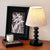 Moderne skulpturale Tischlampe