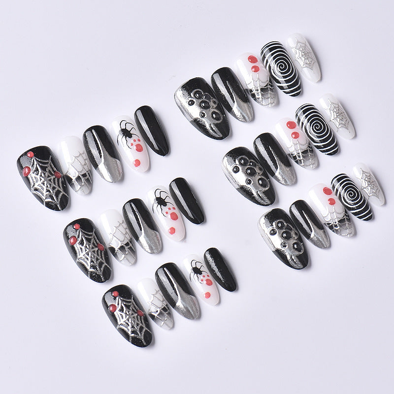 Gothic-Themen Press-On Nagelkunst