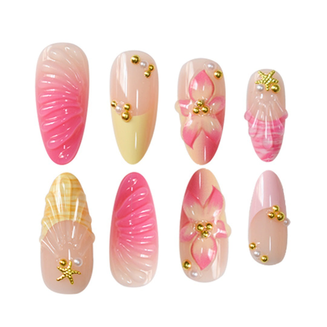 Elegante Florale Nail Art Extensions Brehn 1787913880