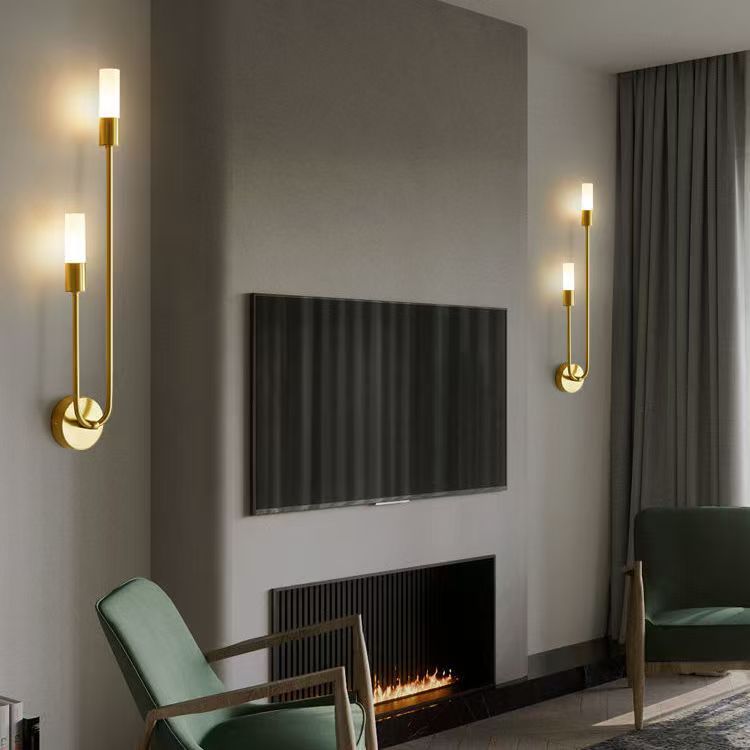 Moderne Dual-Arm Wandlampe
