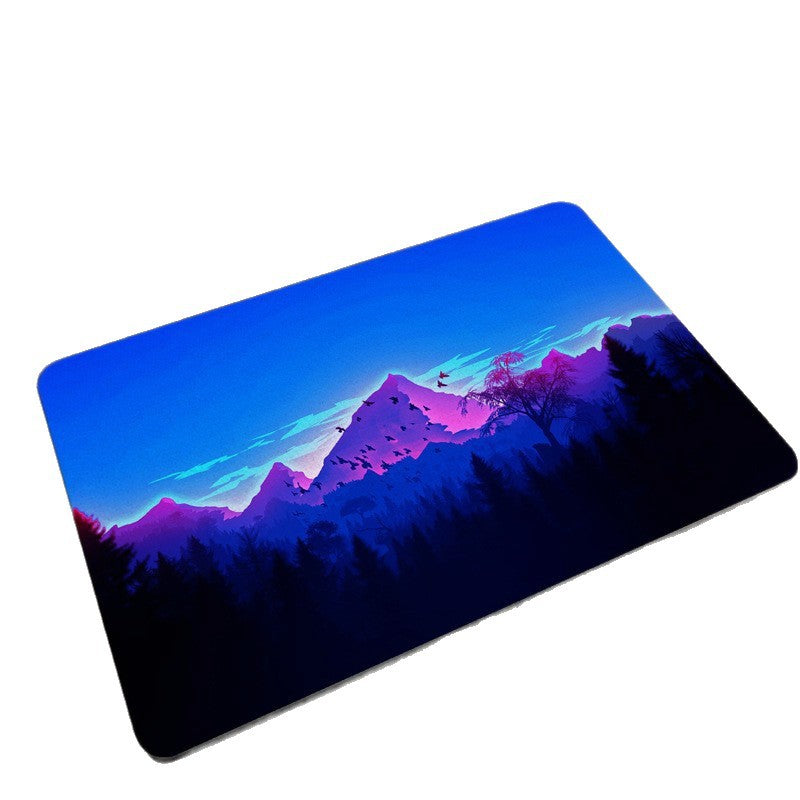 Szenische Berglandschaft Badmatte Brehn