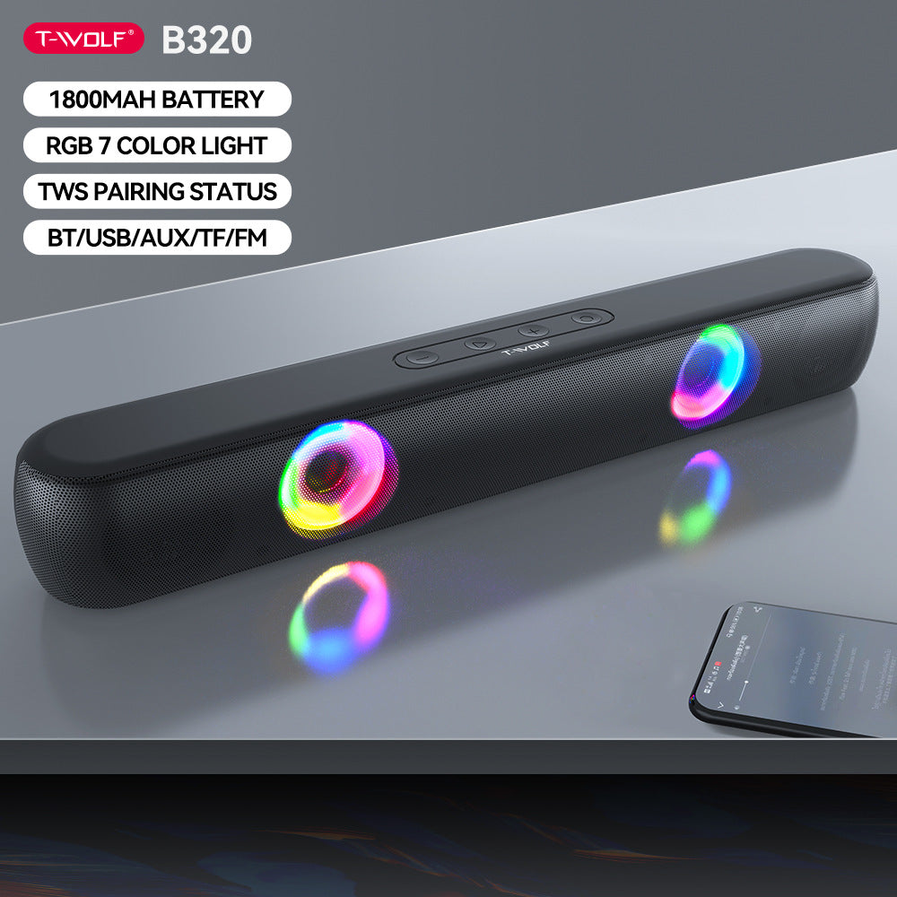 Bluetooth Lautsprecher mit Rgb-Beleuchtung Brehn