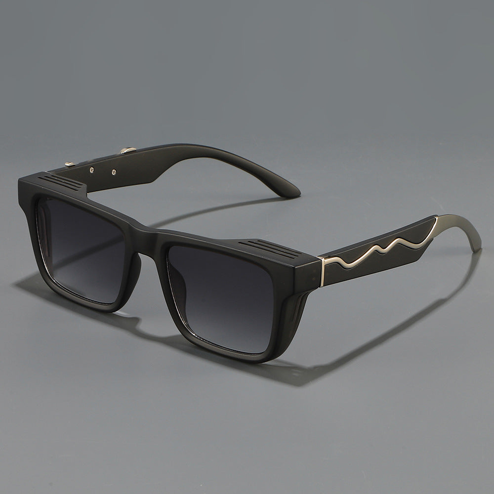 Damen modische Sonnenbrille im markanten, kantigen Design Brehn
