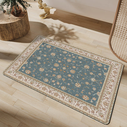 Elegante Vintage Blumen Badematte Brehn