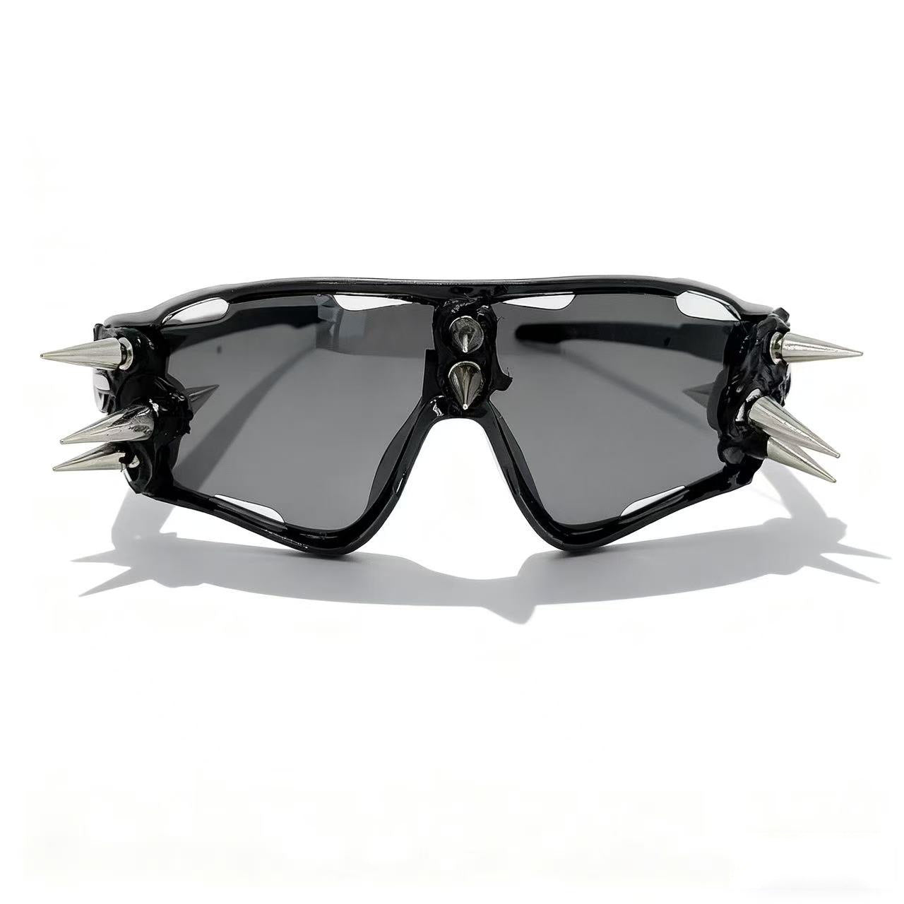 Damen edgy Sportsonnenbrille mit spitzen Akzenten Brehn
