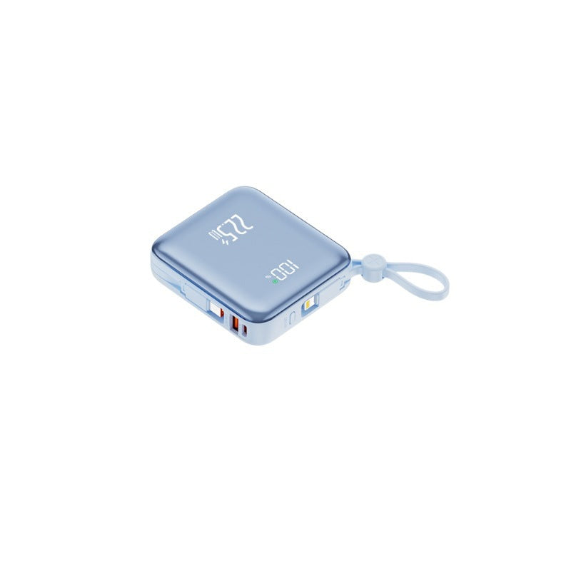 Tragbare Wireless Powerbank mit Smart-Ladefunktion und LCD-Anzeige Brehn
