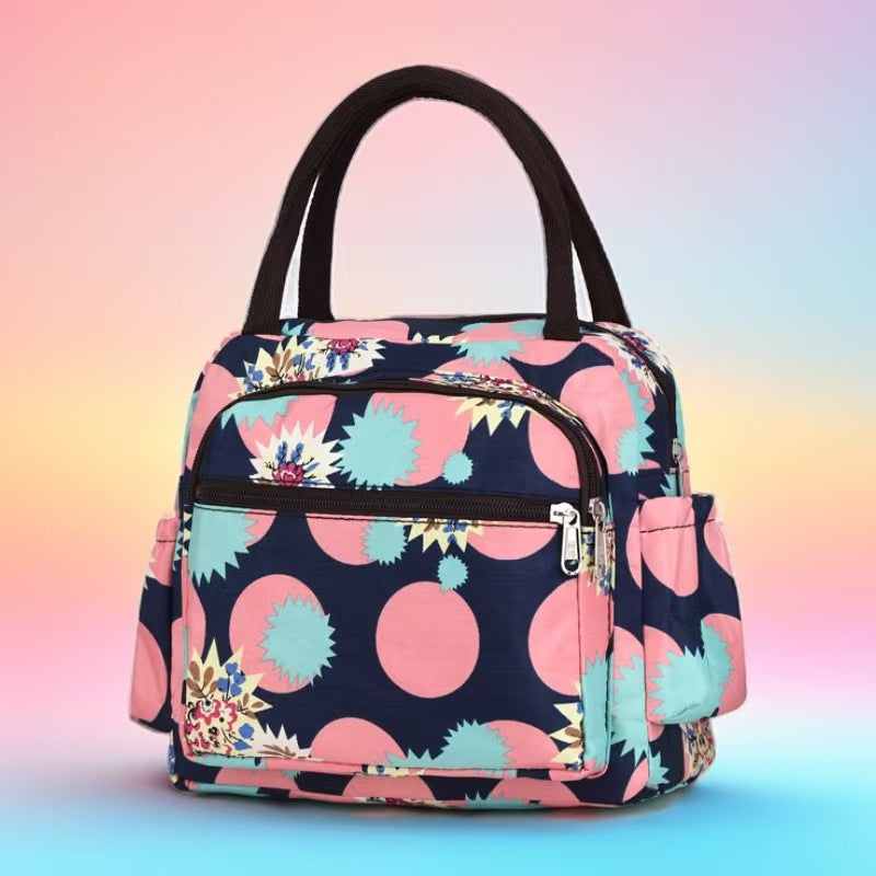 Isolierte Katzenmuster-Lunch-Kühltasche Brehn