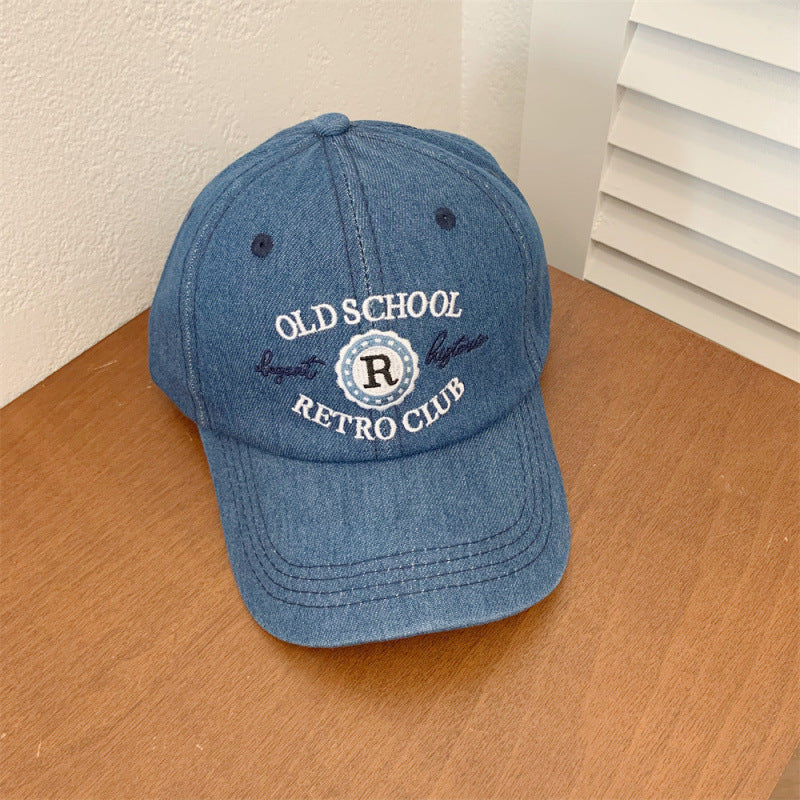 Unisex Retro Denim Baseball Cap Brehn