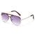 Luxuriöse Metallrahmen Aviator Sonnenbrille Brehn