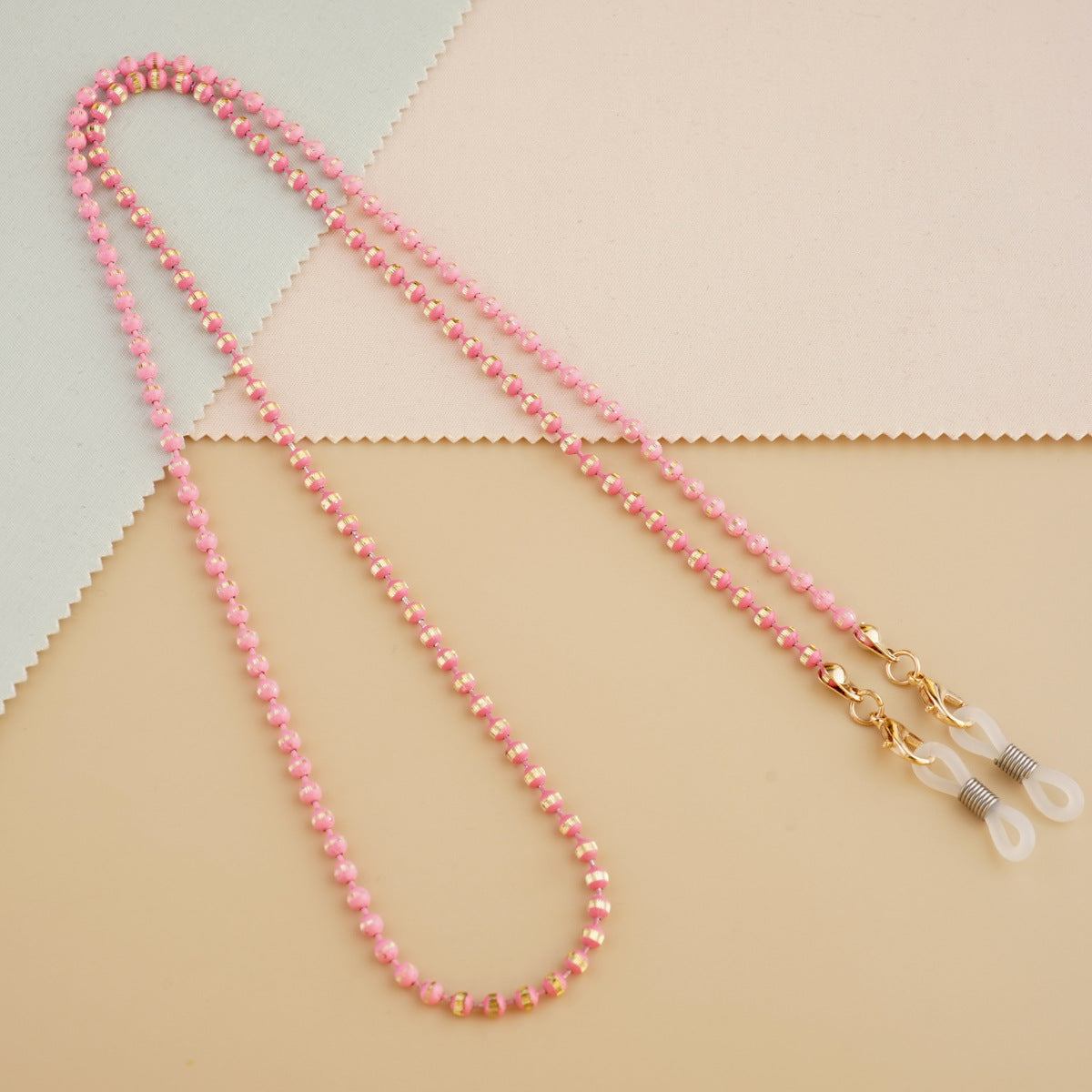 Stylische Perlen-Brillenband Brehn