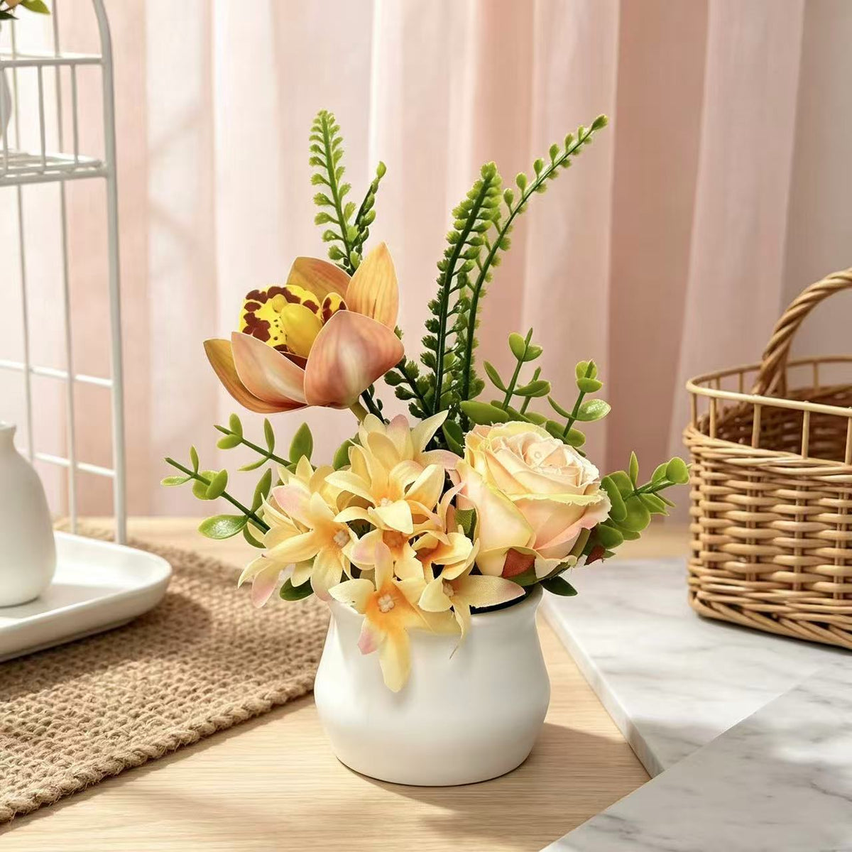 Florale Anordnung für Heimdekoranzeige