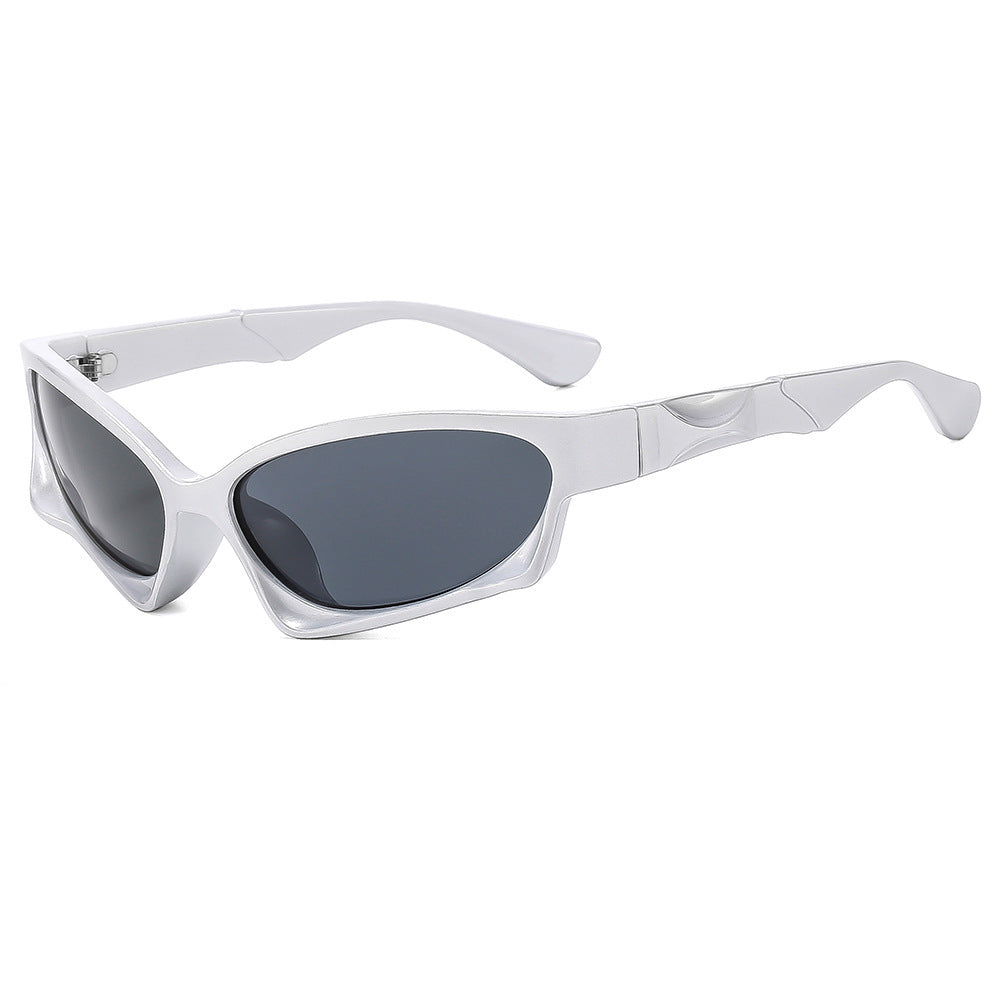 Damen sporty Sonnenbrille mit modernem, aerodynamischem Design Brehn