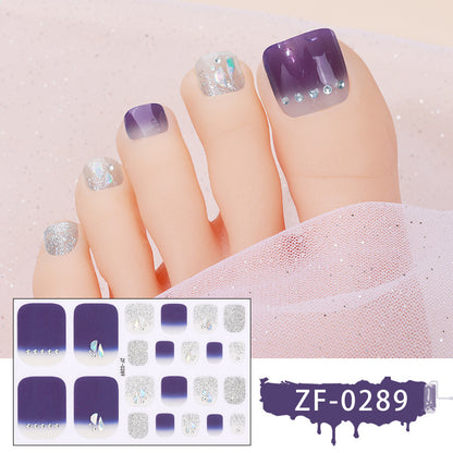 Glamouröse Gel-Nagelkunst-Wickel