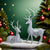 Elegante Dekofigur eines majestätischen Rotwildes Brehn
