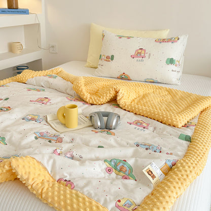 Plüsch Wendeminkydecke