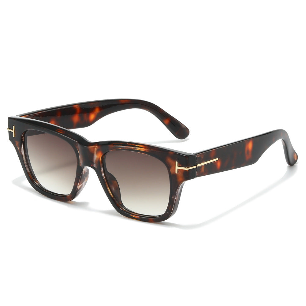 Klassische Quadratische Rahmen Sonnenbrille Brehn