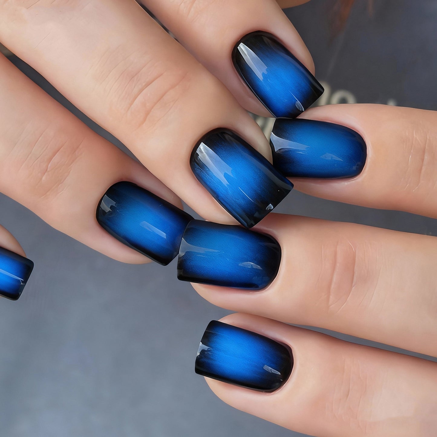 Ombre Stiletto Press-On Nail Art Brehn