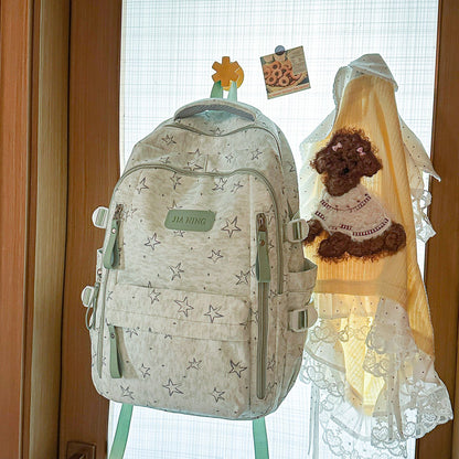Stylischer Star-Emblazoned Alltagsrucksack Brehn