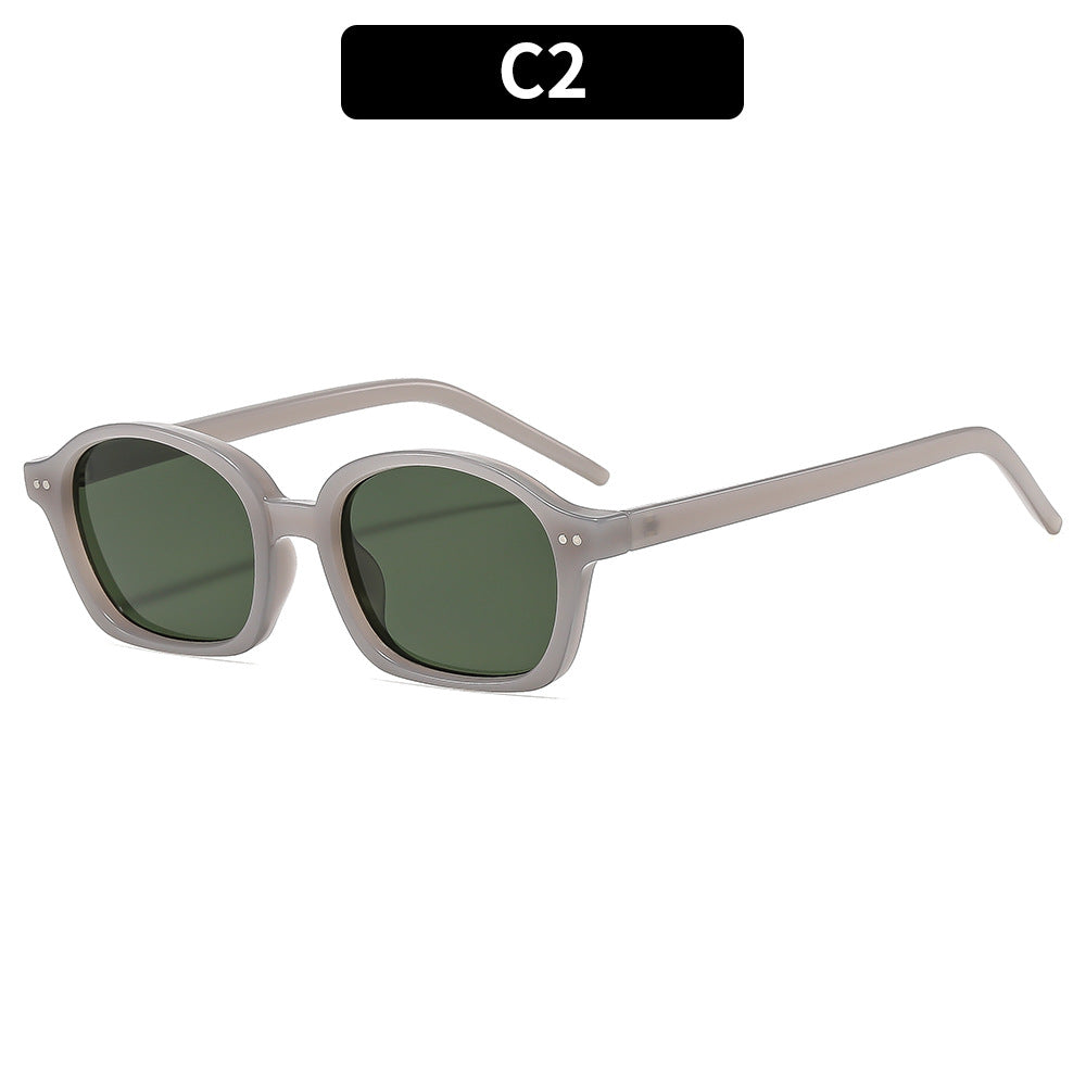 Klassische Übergroße quadratische Sonnenbrille