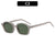 Klassische Übergroße quadratische Sonnenbrille