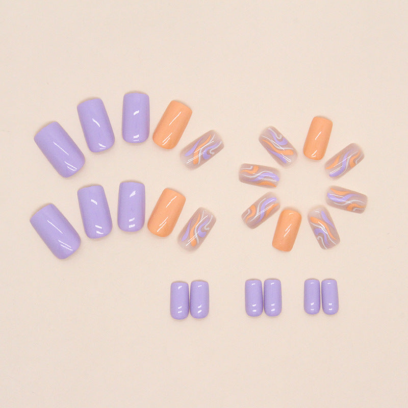 Künstlerisches Wirbel-Nail-Design-Set Brehn
