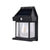 LED Solar Wandlampe mit PIR-Bewegungsmelder und Klaren Glasplatten Brehn