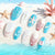 Ozean-inspiriertes Gel-Nagelkunst-Set Brehn