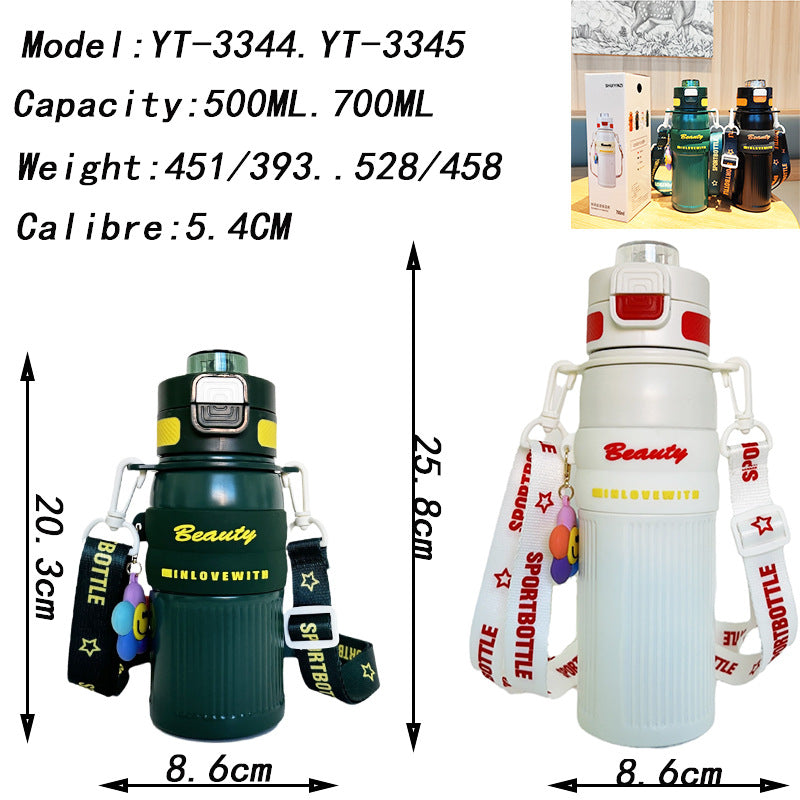 Damen Isolierte Trinkflasche Brehn