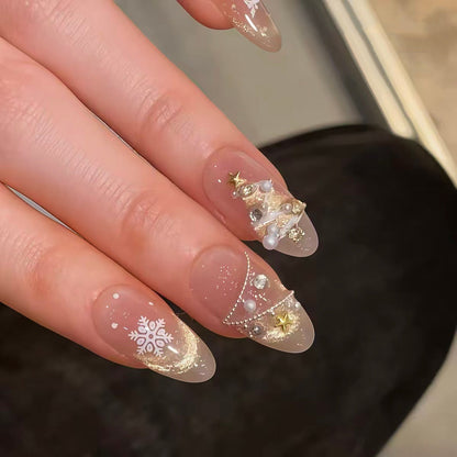 Glamouröse Dekorative Druck-Nagelkunst